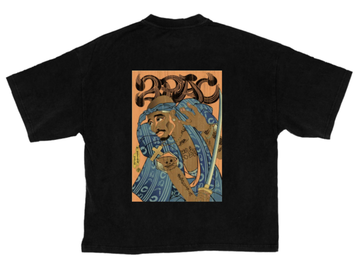 KOUJIMAN × C.G.R T-shirt 2P(BLK)