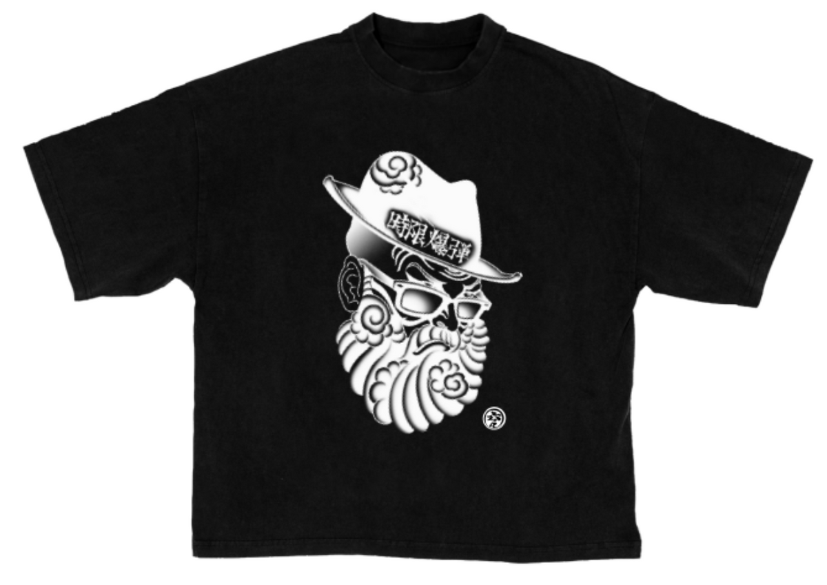 KOUJIMAN × C.G.R  T-shirt Tim(BLK)