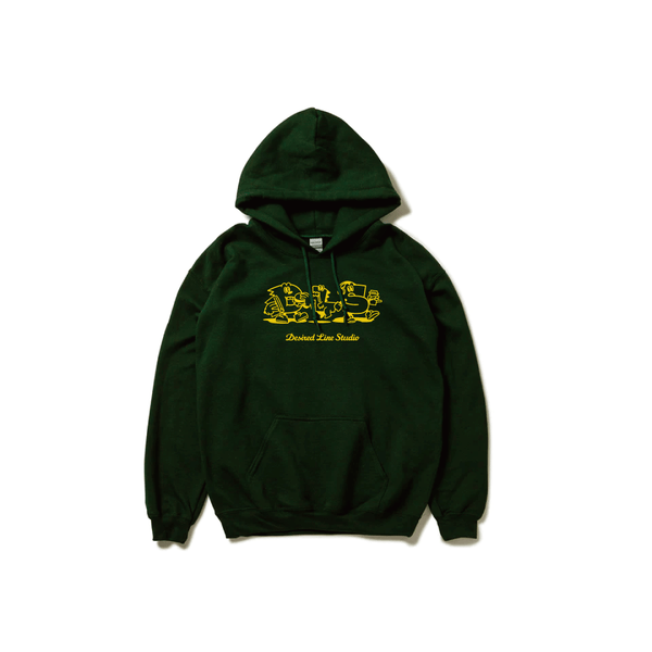 DLS 10th ANNIVERSARY HOODY DCS22106GRN